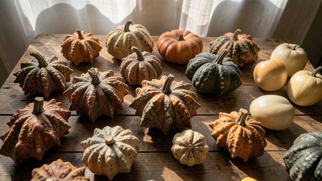 Ornamental Gourds Shape Guide