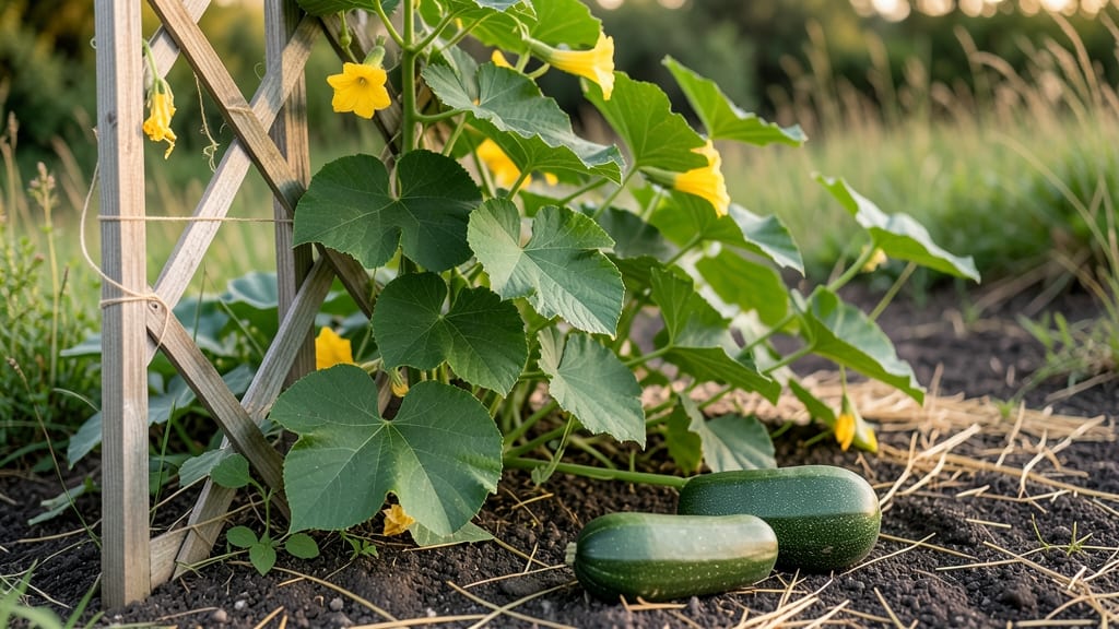 Will Squash Grow Up a Trellis: Vertical Training Tips and Space-Saving Benefits