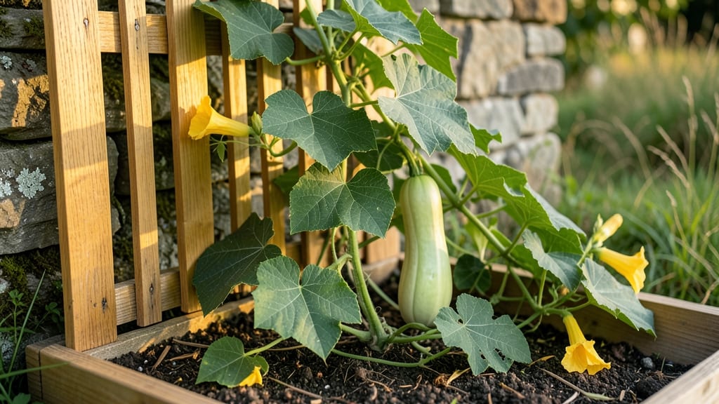 Trellis For Spaghetti Squash: Vertical Growth Hack for Longer Vines